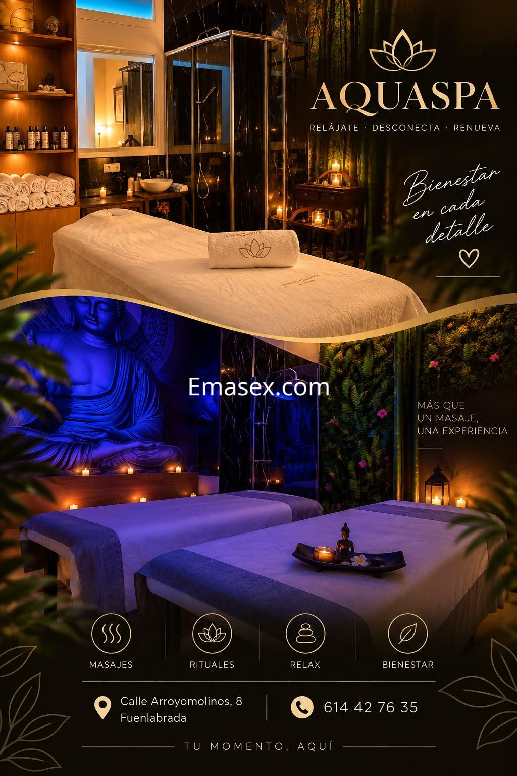 El spa en Madrid presenta un ambiente relajante con masajes y rituales en un entorno elegante y acogedor.